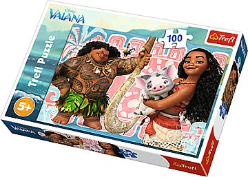 

Пазл "Moana и друзья", 100 элементов - Trefl (20-575683)