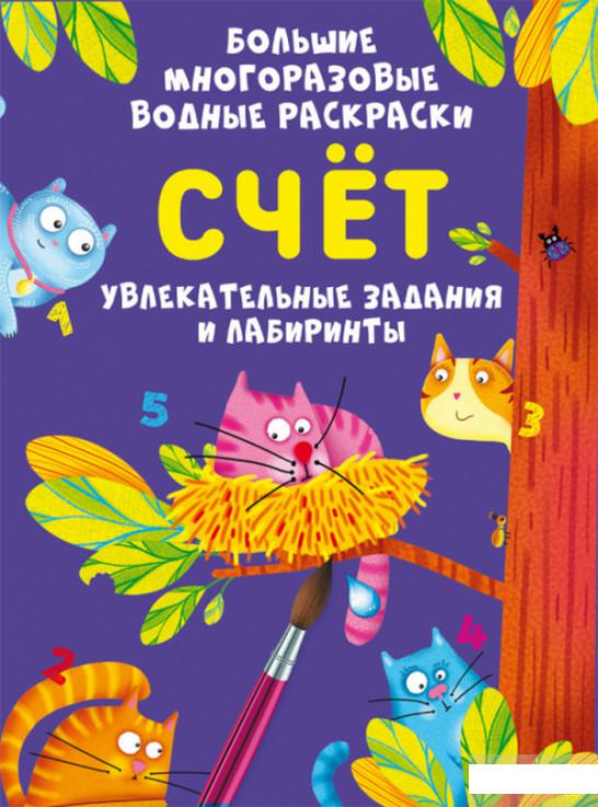 

Большие многоразовые водные раскраски. Счёт (1296684)