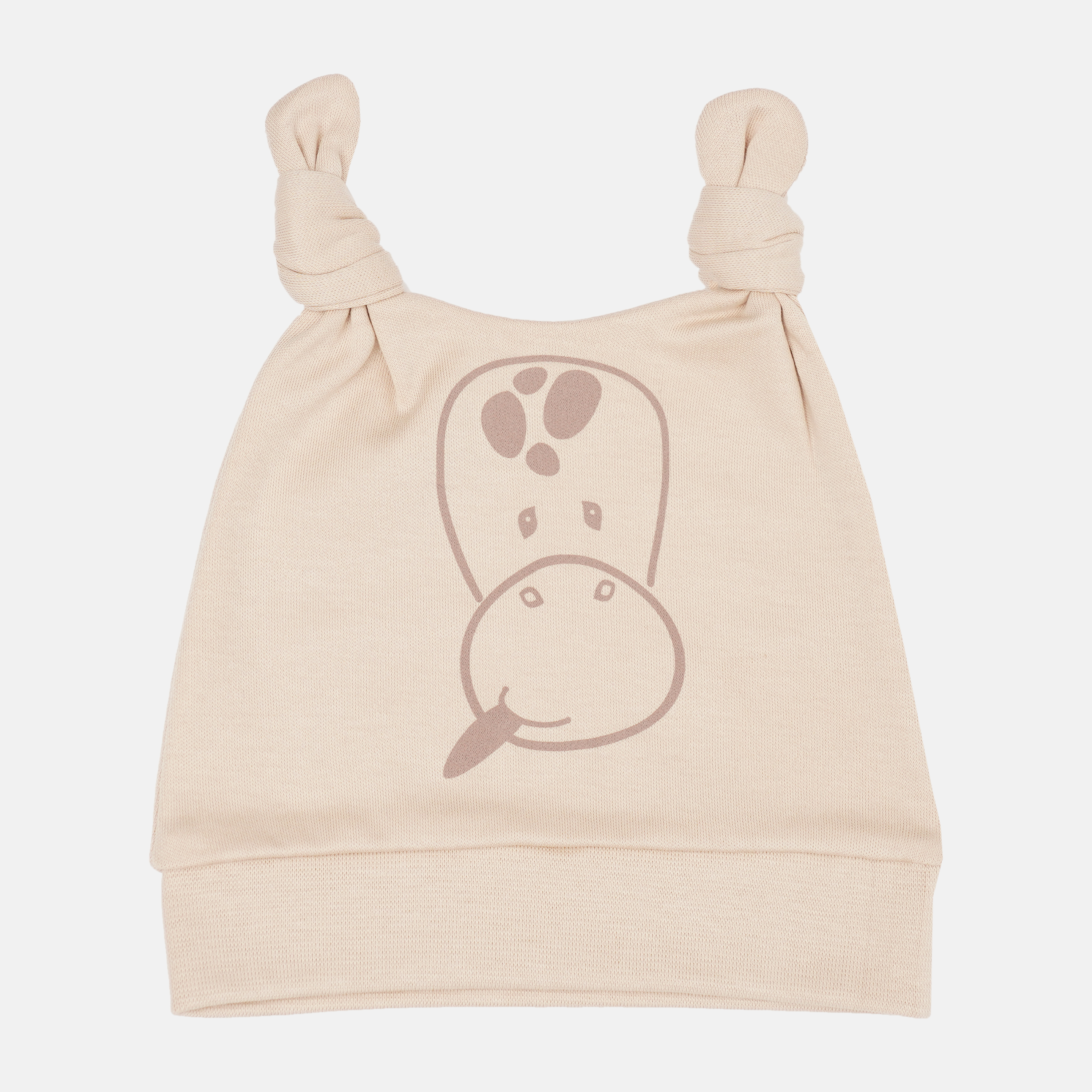 

Шапочка Baby Veres Giraffe beige 106-2.94-1 40 см Бежевая
