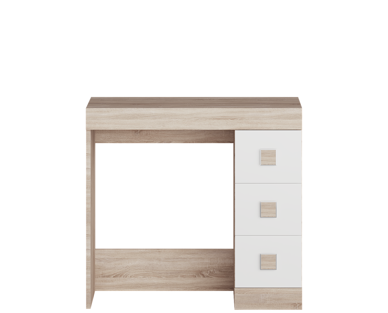 

Трюмо Соната Omni Home Комби Сонома Белый