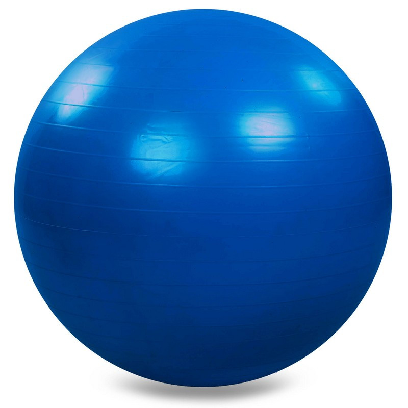 

Мяч для фитнеса фитбол гладкий глянцевый 65 см Zelart My Fit 1980-65 Blue