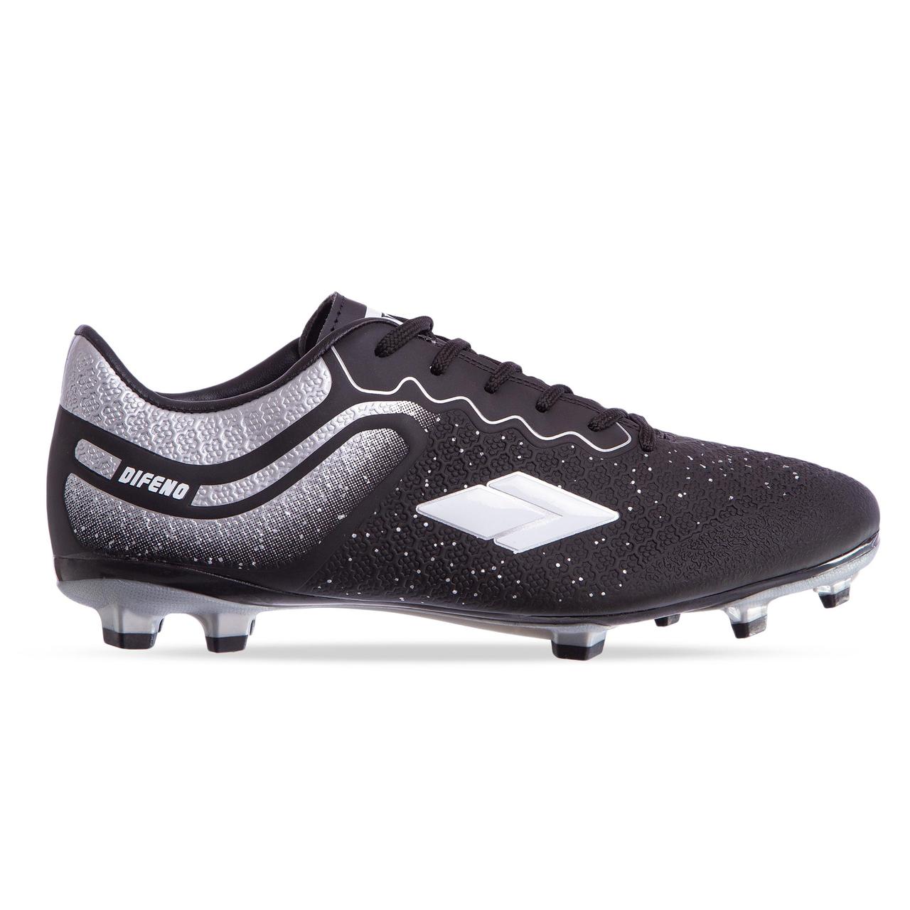

Бутсы футбольные с носком DIFENO Sprinter TR9-1M размер 40 Black-Silver