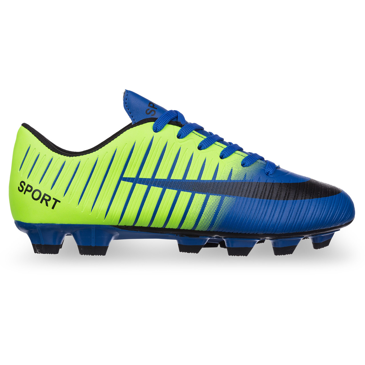 

Бутсы футбольные Pro Action Sport Sprinter 1801 размер 43 Green-Blue-Black