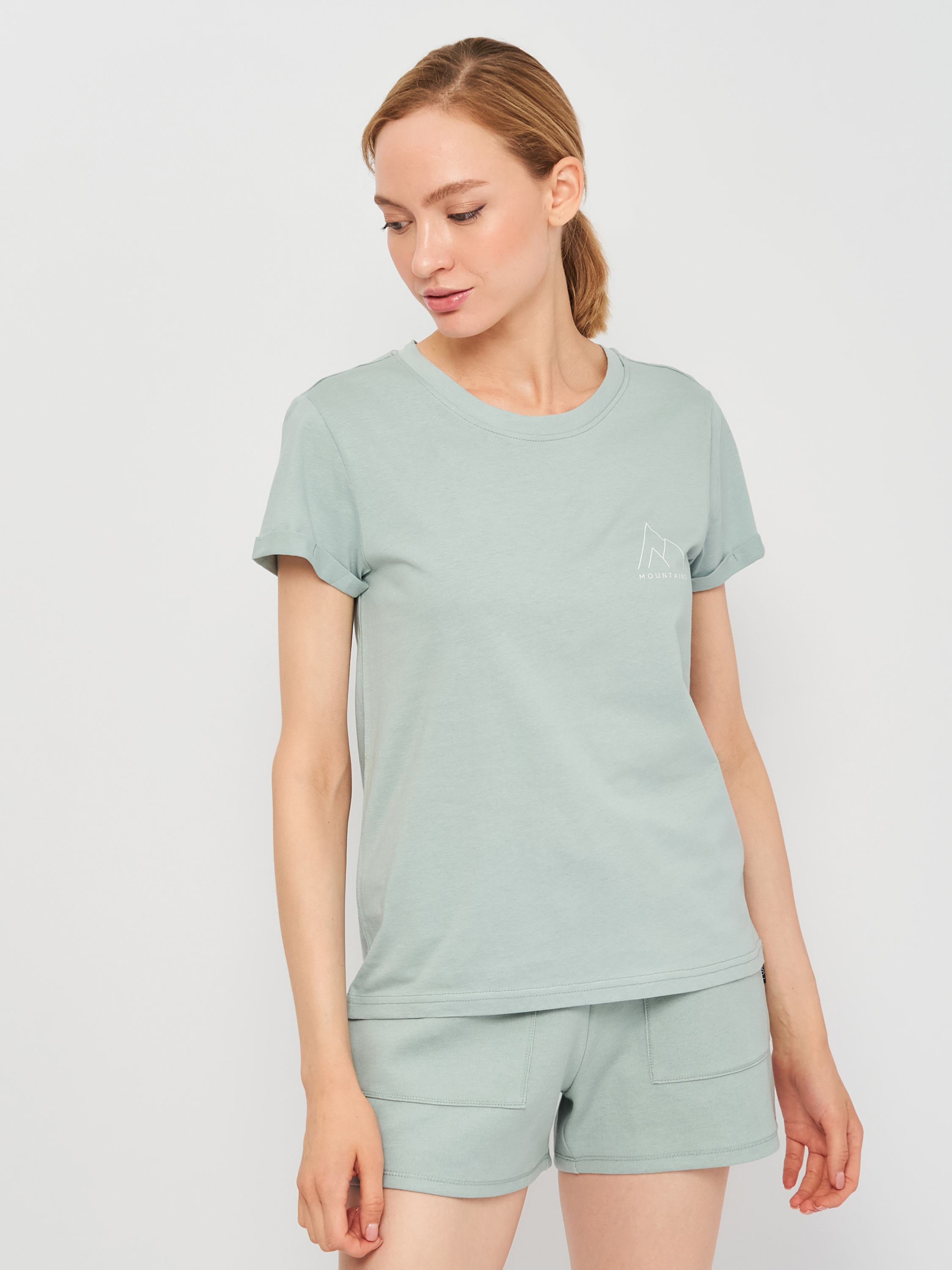 

Футболка Outhorn HOL21-TSD610-48S  Aqua, Футболка Outhorn HOL21-TSD610-48S S Aqua