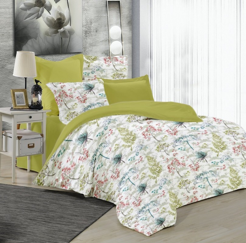 

Комплект постельного белья ТЕП «Соломия» двуспальный 180 х 215 см ранфорс (2-01691-16626)