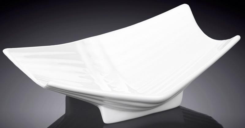 

Набор сервировочных блюд 2 шт Wilmax Emily Ship 23 х 15.5 х 5 см фигурные фарфоровые белые (EG-WL-996011)