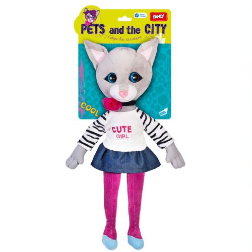 

Мягкая плюшевая игрушка WL Toys «Кошечка Сьюзет» 43 см (KOS1)