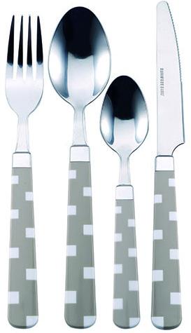 

Набор столовых приборов 24 предмета на 6 персон Renberg Nantes Squad Top из нержавеющей стали (RB-4547)