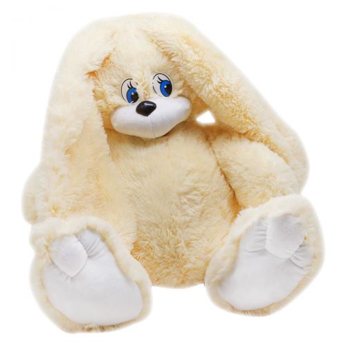 

Мягкая плюшевая игрушка WL Toys «Зайка Сеня» 70 см бежевая (113031)