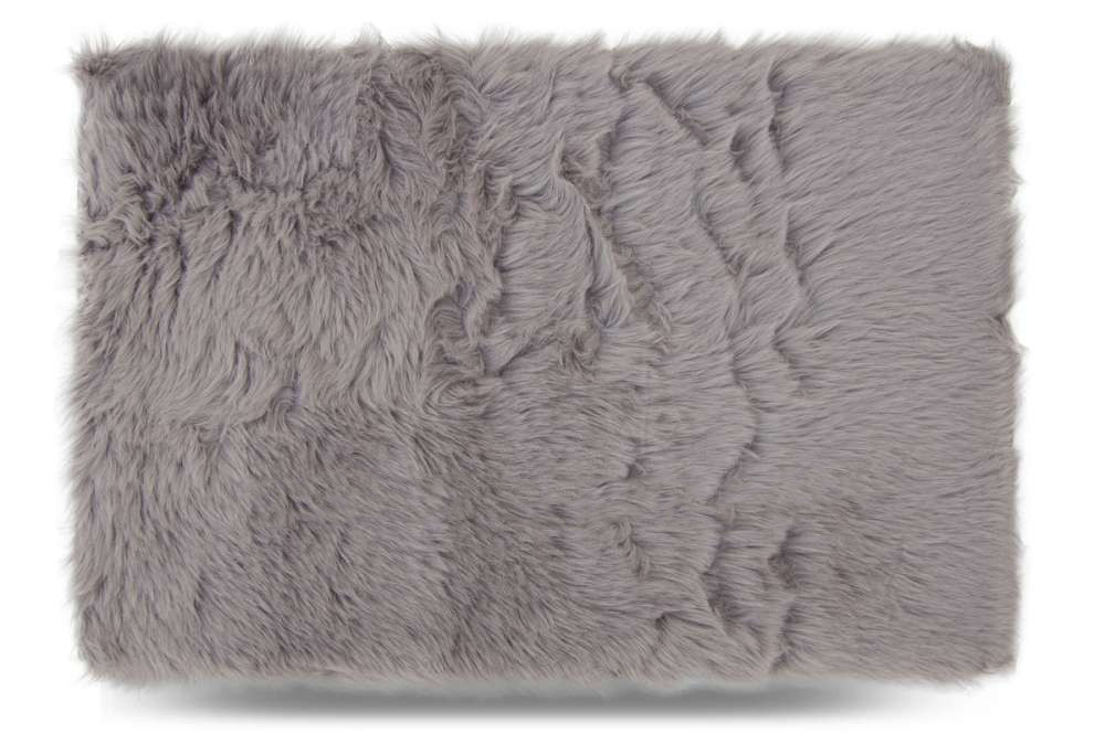 

Коврик для ванной комнаты Dariana Elegance из полиэстера прямоугольный 60 х 90 см серый (D-6920)