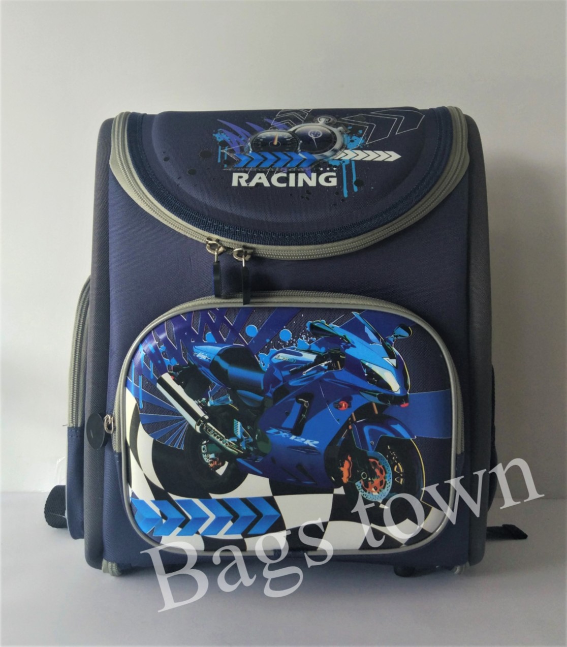 

Рюкзак школьный каркасный ортопедический Dr. Kong Синий (BS038 blue)