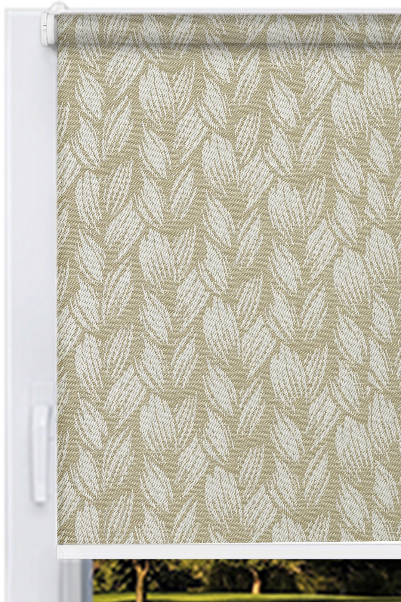 

Ролета тканевая DECOLUX 115x200 BRAID Джутовый ,Стандарт 25 белый,цепь150
