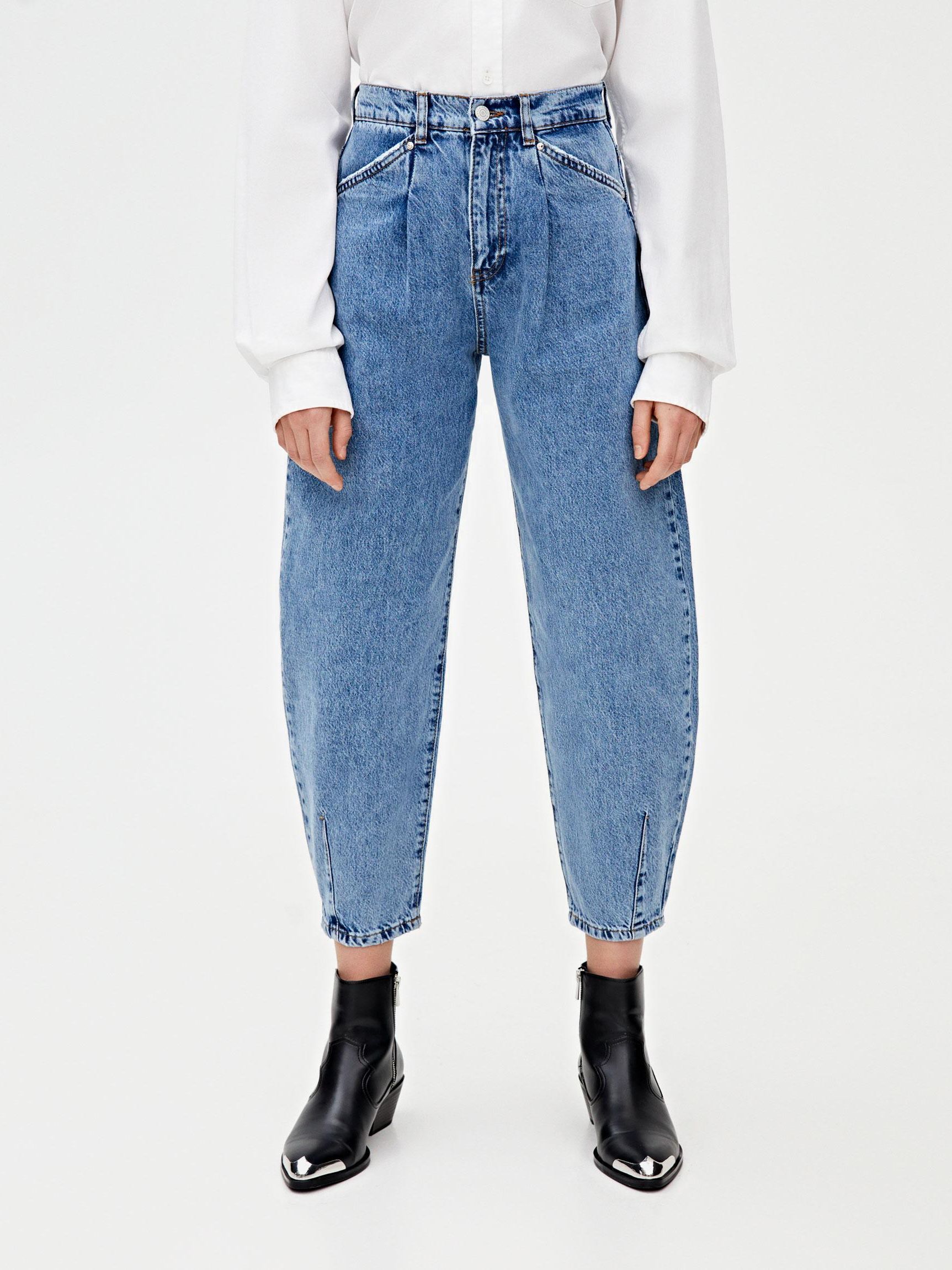 

Джинсы Pull & Bear 9682/340/407-ACWX 38 Светло-синие