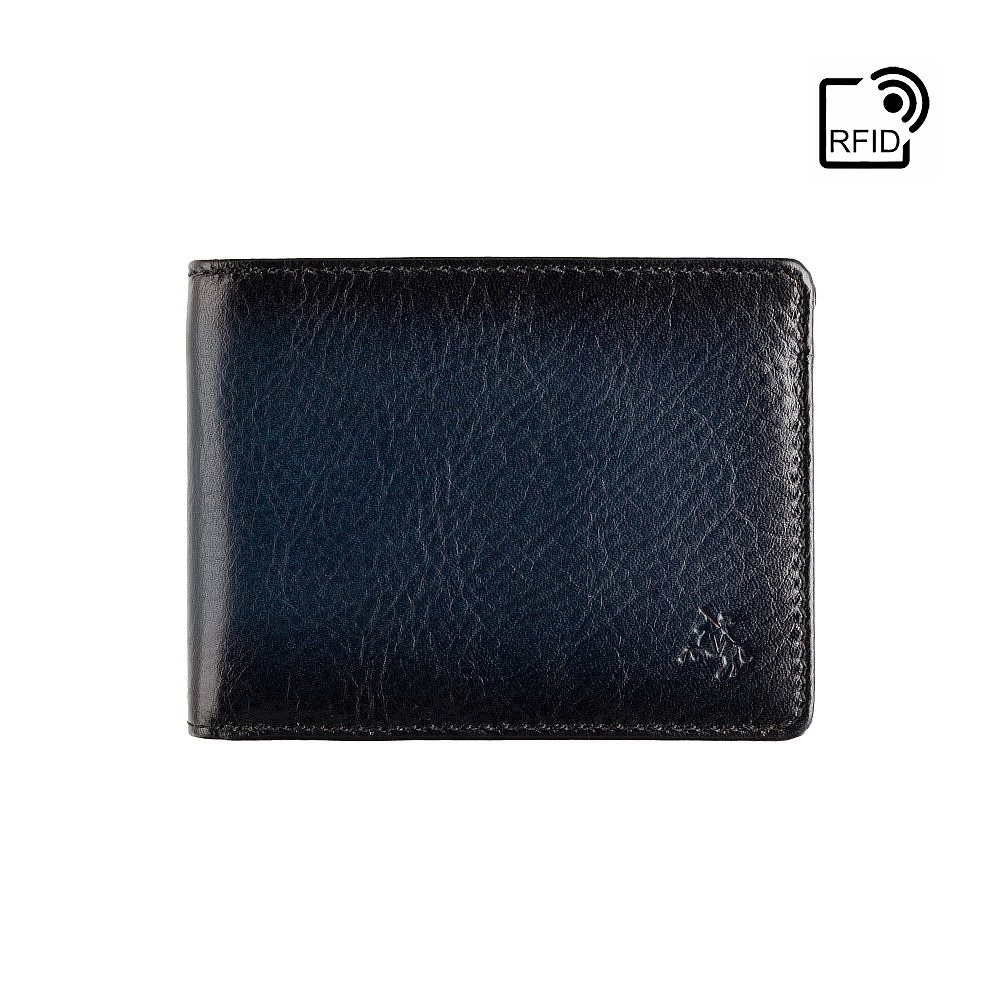 

Кошелек мужской Visconti AT63 Roland c RFID (Burnish Blue)