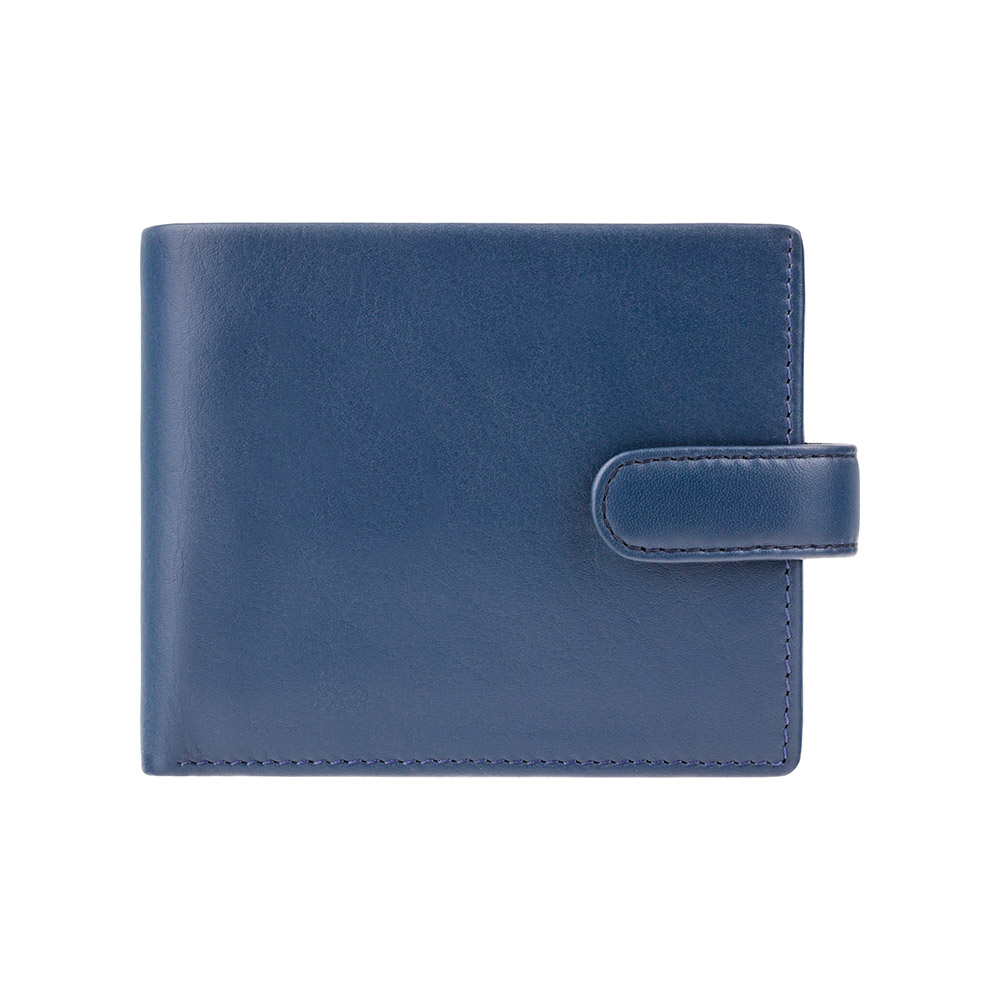 

Кошелек мужской Visconti PM102 Leonardo c RFID (Blue Mustard)