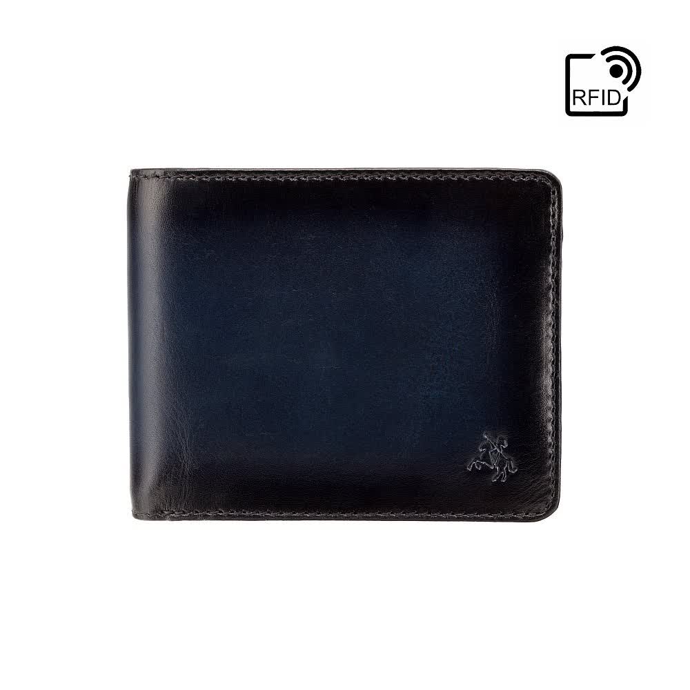 

Кошелек мужской Visconti AT60 Arthur c RFID (Burnish Blue)