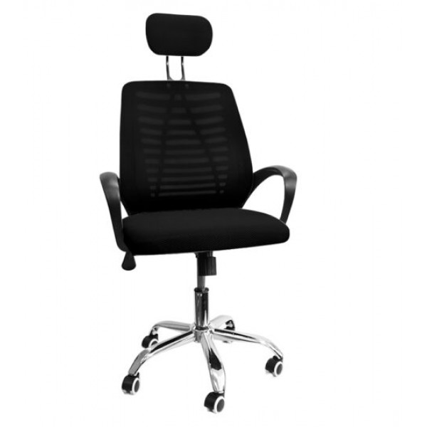 

Кресло офисное Bayshore S grey механизм Tilt, пластик черный/ткань сетка черный Goodwin
