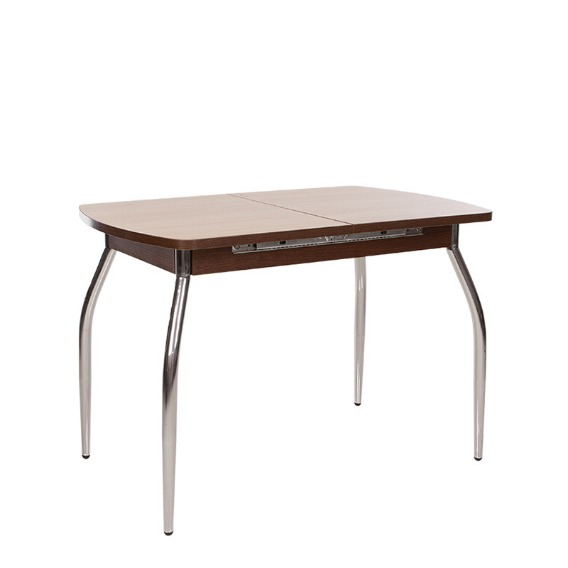 

Обеденный стол из металла/ДСП TALIO EXT H25 120 рама в цвет хром Новый стиль цвет венге/бежевый