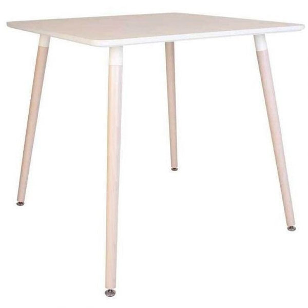 

Обеденный стол из дерева/ДСП MODERN WOOD H19 80 Новый стиль цвет белый