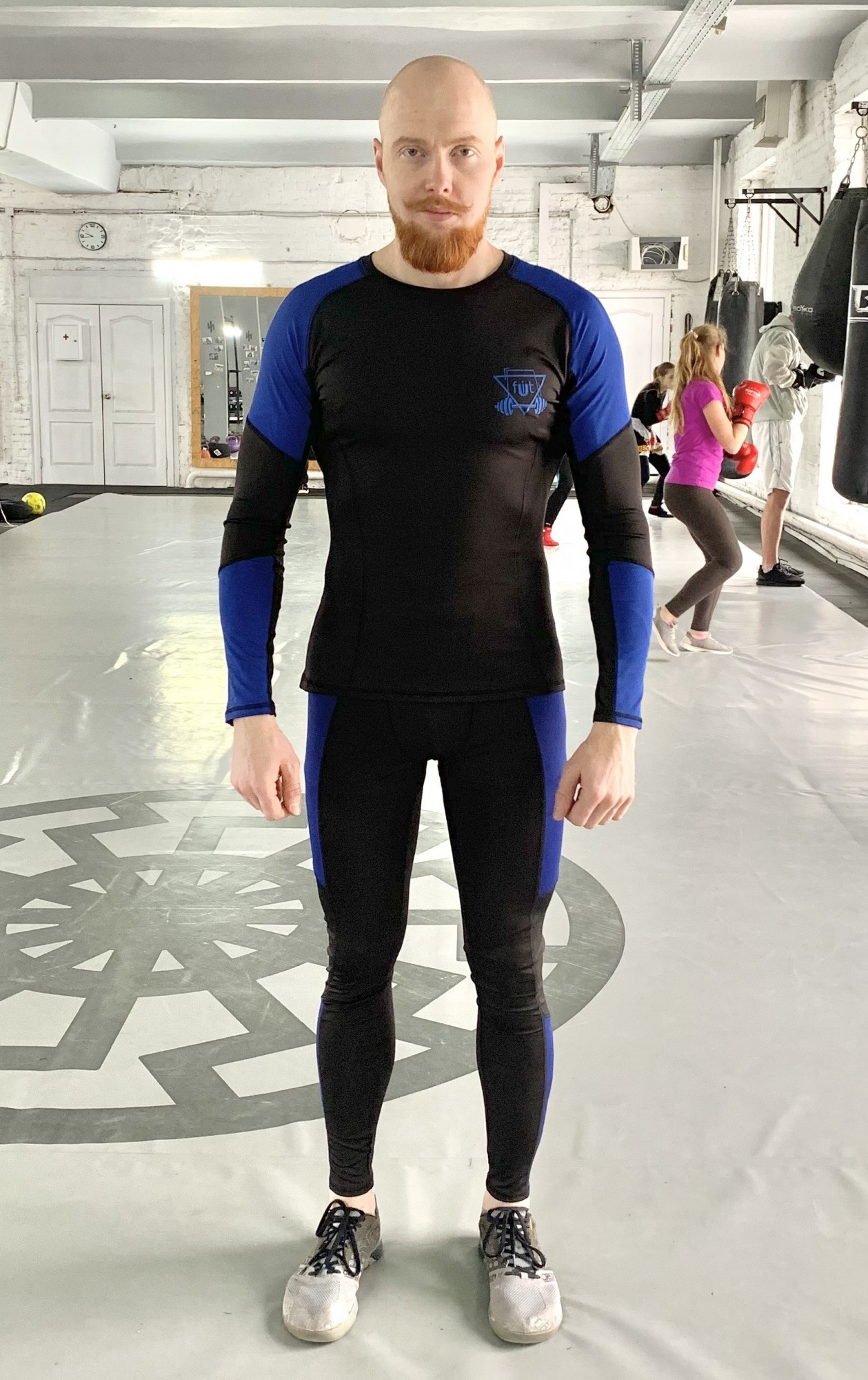 

Мужской спортивный комплект(Рашгард+тайтсы) fitU Force B-black 2.0  Черно-синий, Мужской спортивный комплект(Рашгард+тайтсы) fitU Force B-black 2.0 L Черно-синий