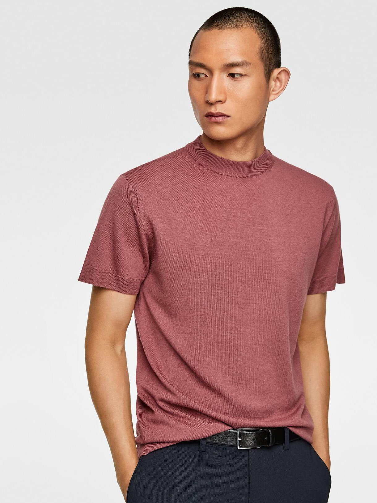 

Футболка Zara 0693/313/620-ACXV XL Темно-розовая