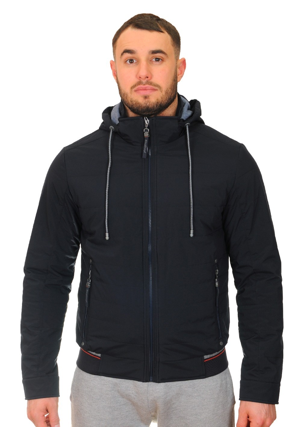 

Куртка BLACK VINYL TC18-1267 XL тёмно-синяя