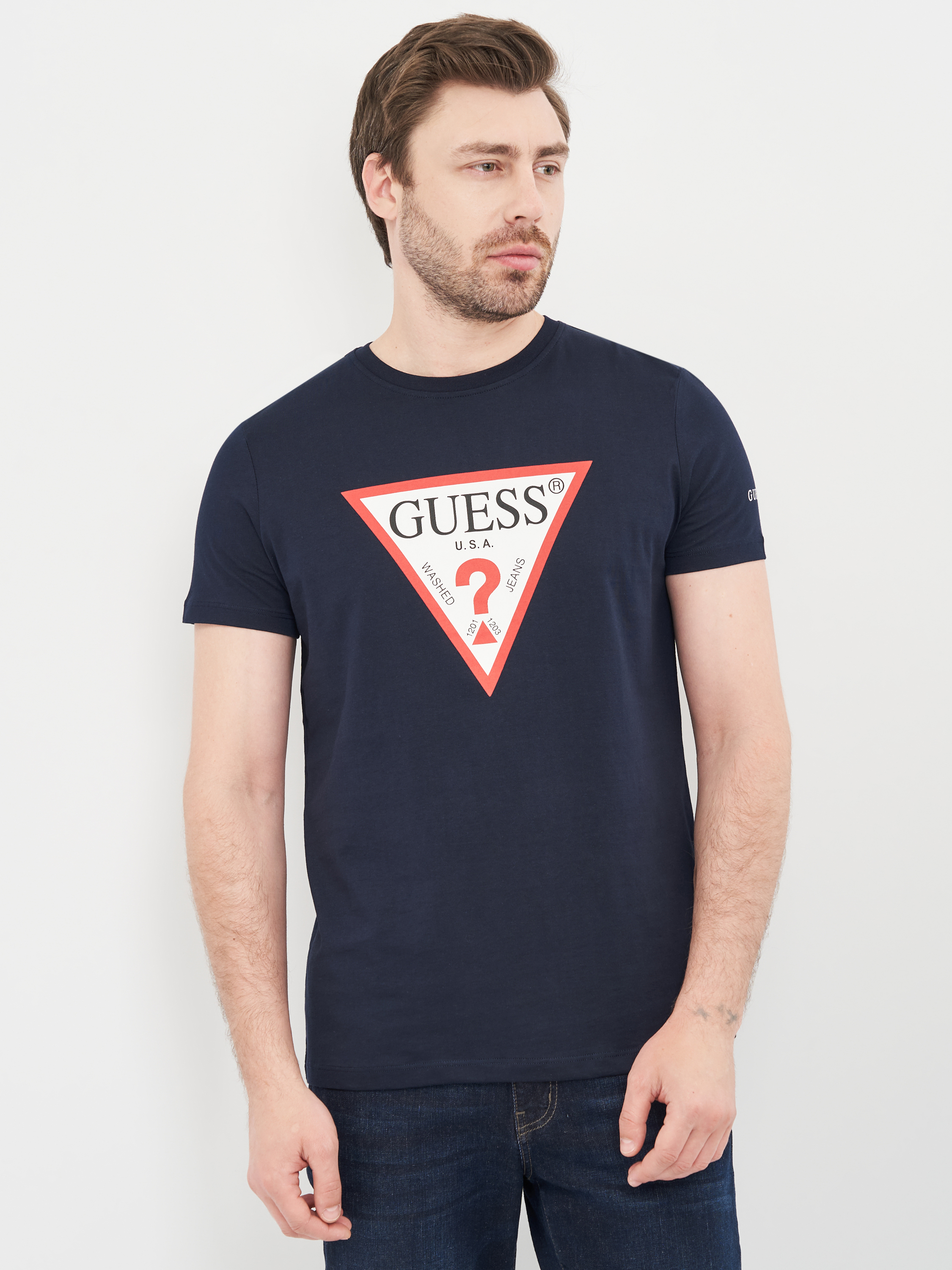 

Футболка Guess 10709.1 S (44) Темно-синяя
