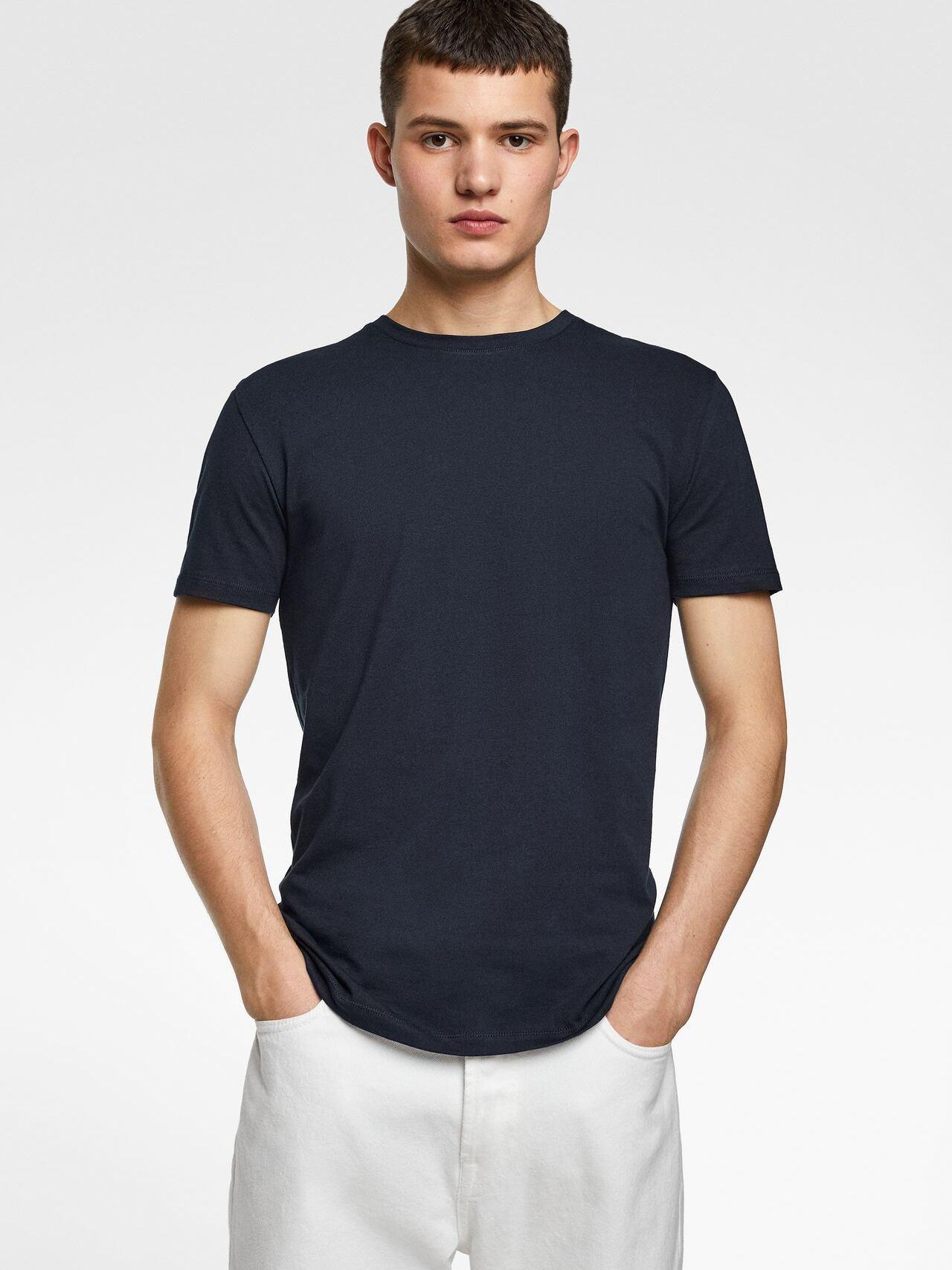 

Футболка Zara 5584/400/401-AAQJ S Темно-синяя