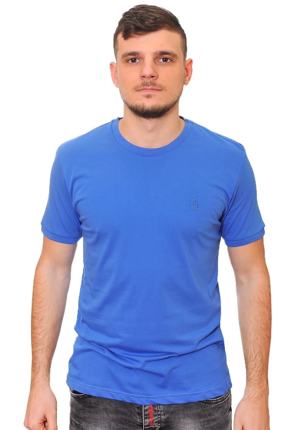 

Футболка LE GUTTI 20-1358-07  индиго, Футболка LE GUTTI 20-1358-07 XL индиго
