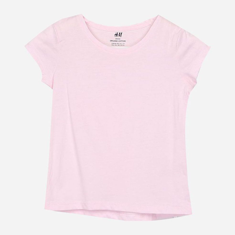 

Футболка H&M 62042301 98-104 см Розовая