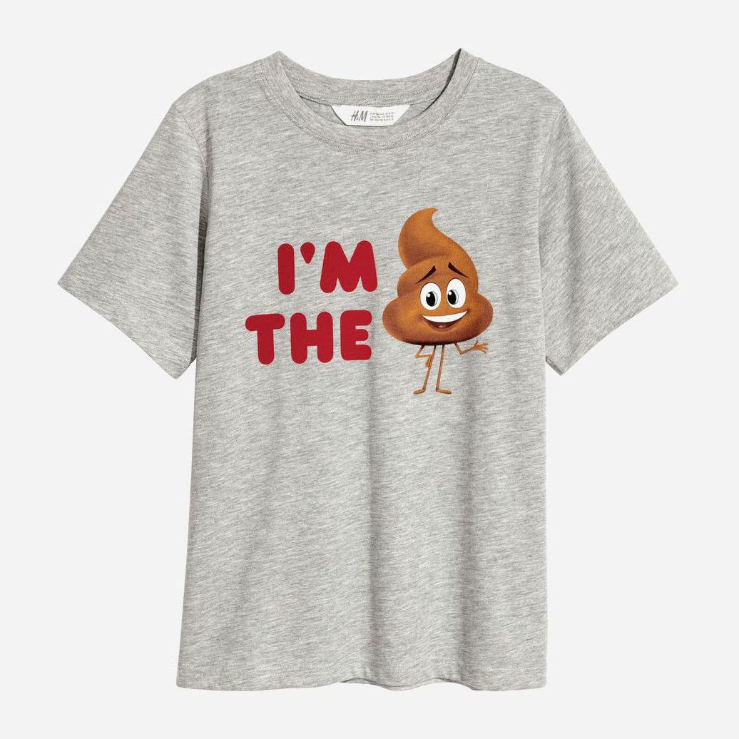 

Футболка H&M 0502746 im the 134-140 см Серая