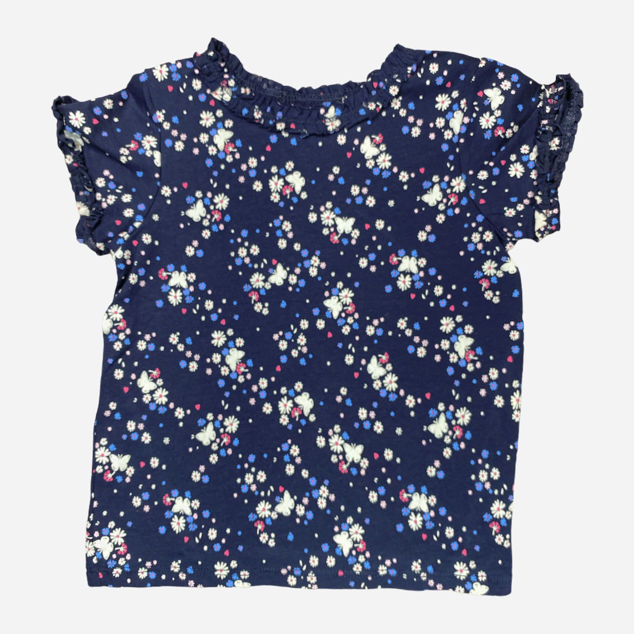 

Футболка H&M 752356 80 см Темно-синяя