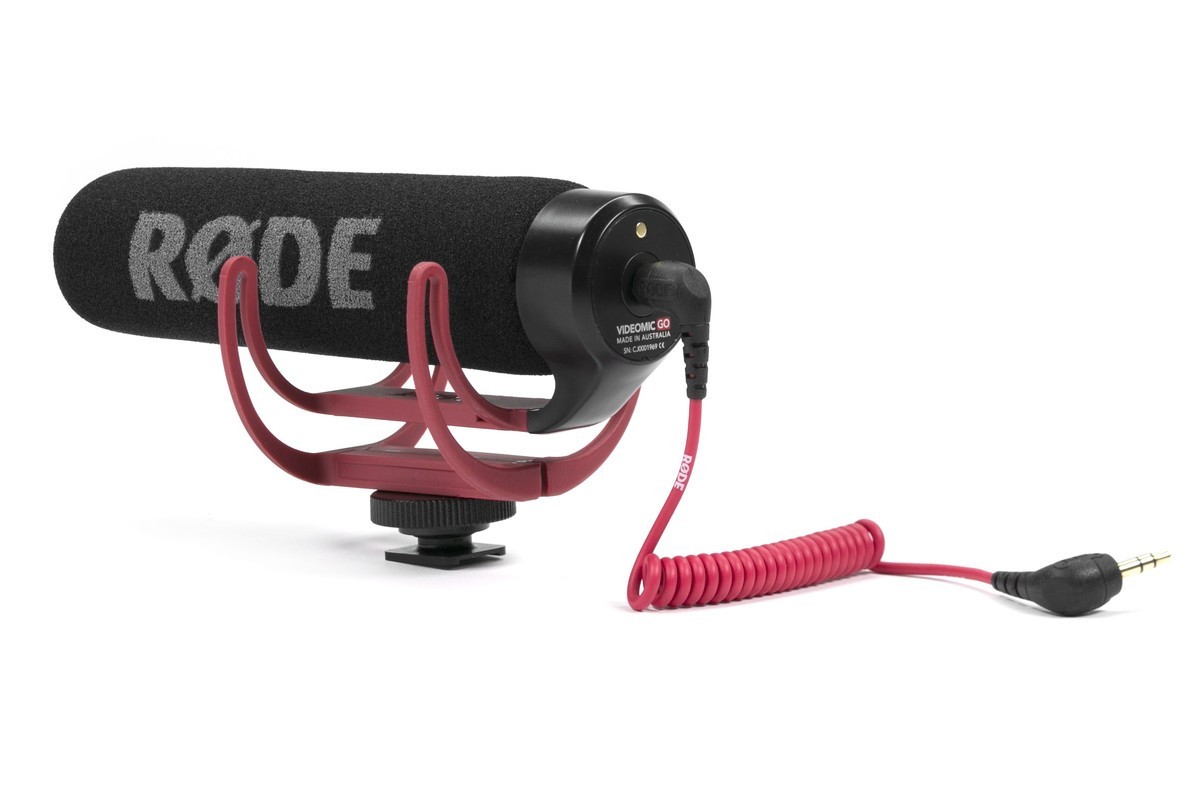 

Профессиональный накамерный стерео микрофон RODE VideoMic GO