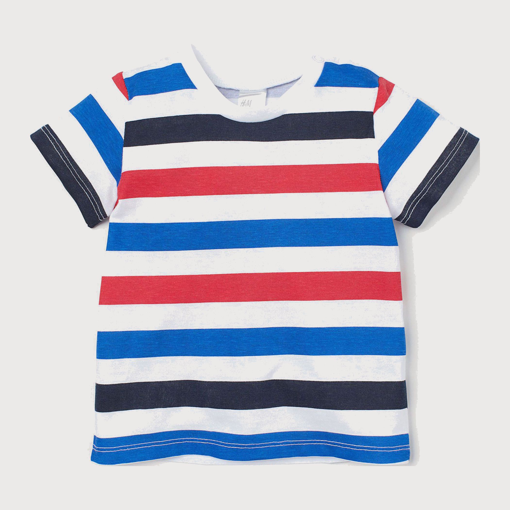 

Футболка H&M 743906 74-80 см Белая