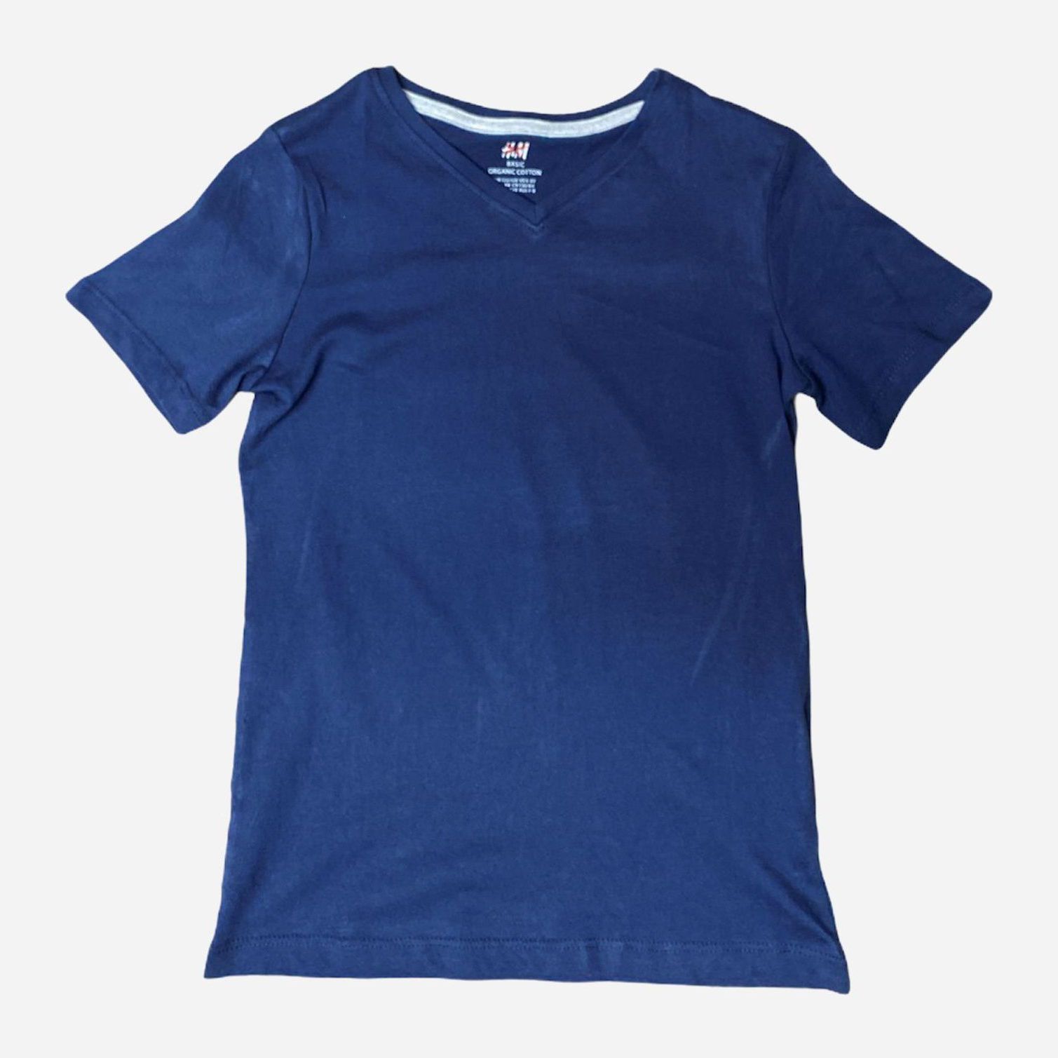 

Футболка H&M 336729 122-128 см Темно-синяя (KZ2000001051351)