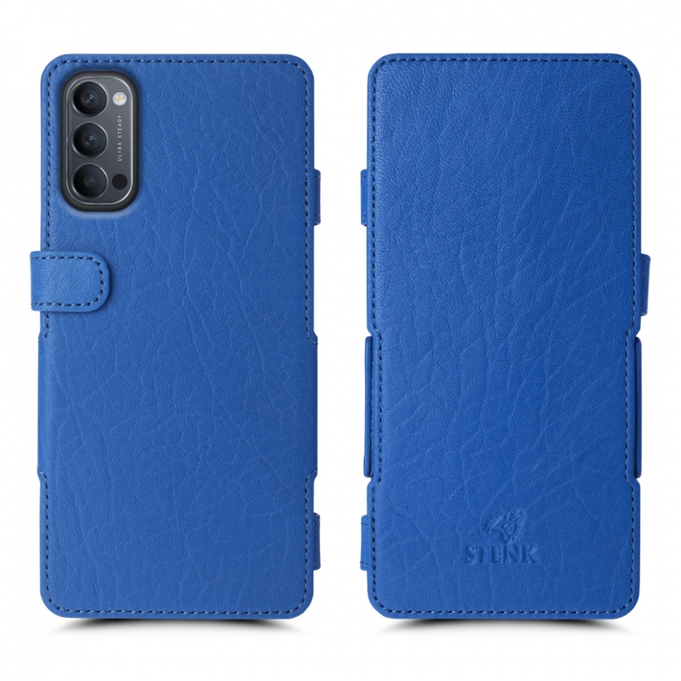 

Чехол книжка Stenk Prime для OPPO Reno4 5G Ярко синий
