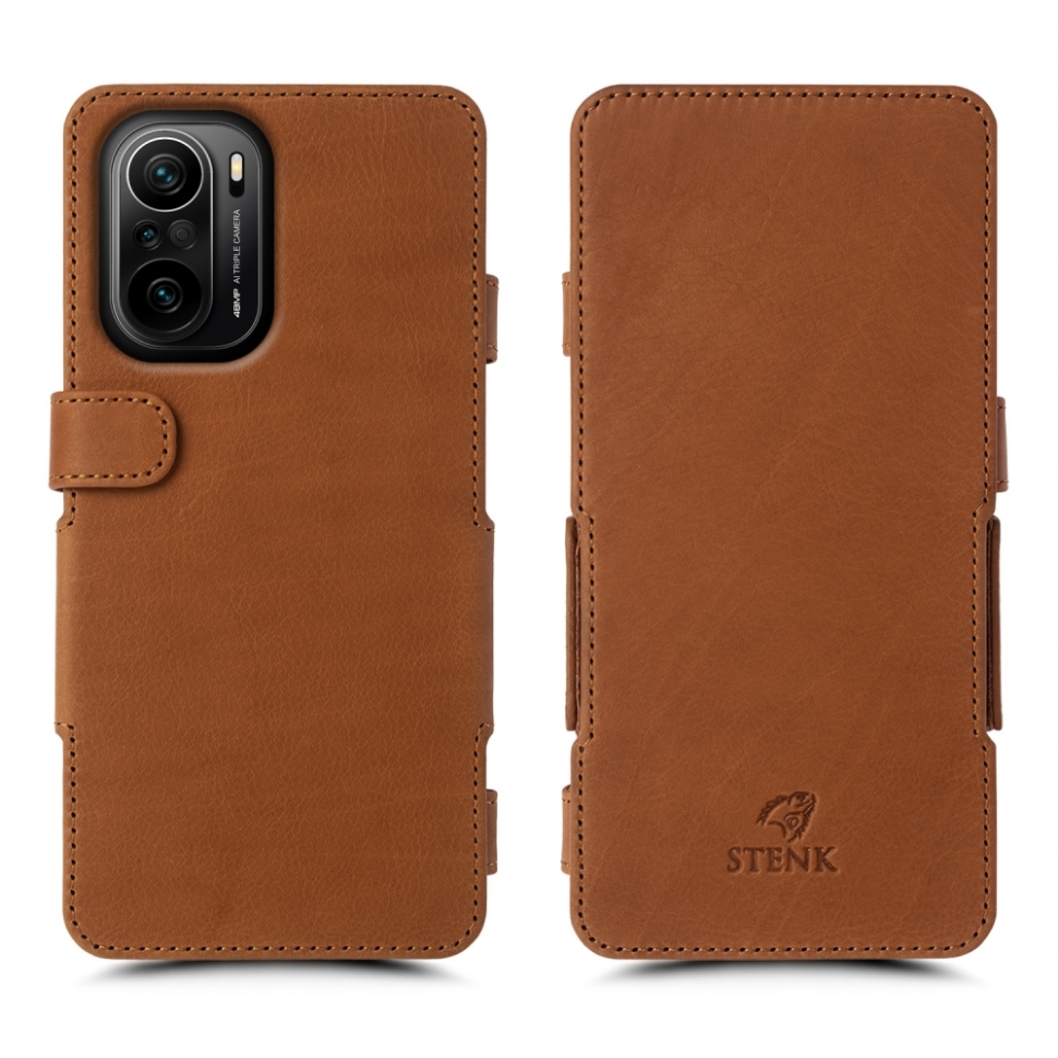 

Чехол книжка Stenk Prime для Xiaomi Poco F3 Camel