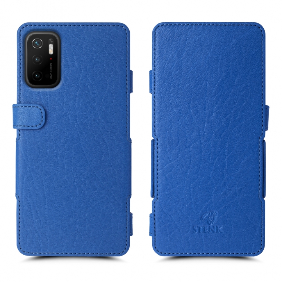 

Чехол книжка Stenk Prime для Xiaomi Poco M3 Pro Ярко синий