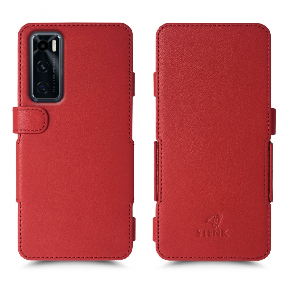 

Чехол книжка Stenk Prime для Vivo V20 SE Красный