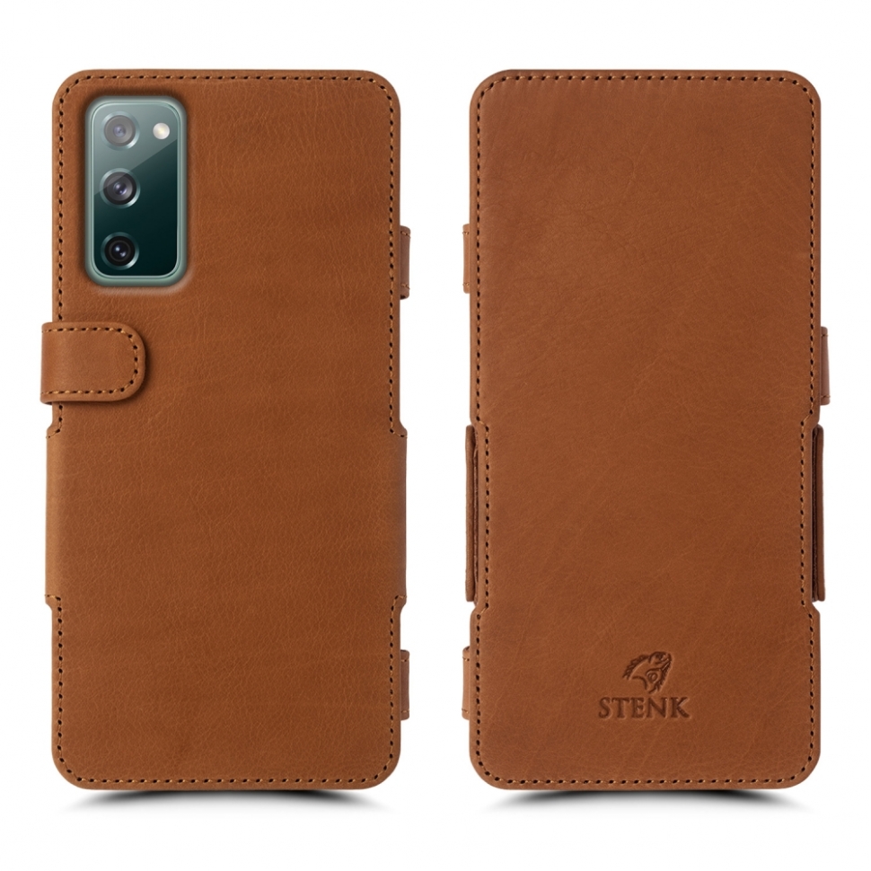 

Чехол книжка Stenk Prime для Samsung Galaxy S20 FE Camel