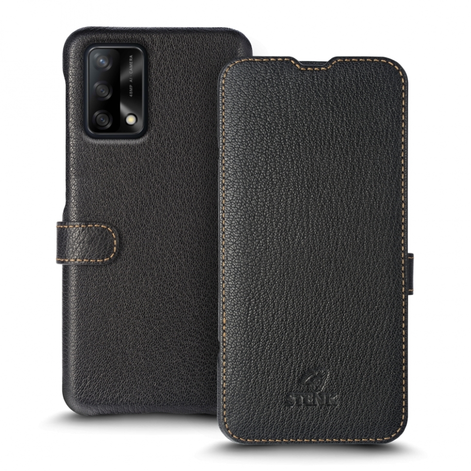 

Чехол книжка Stenk Premium для OPPO A74 Чёрный