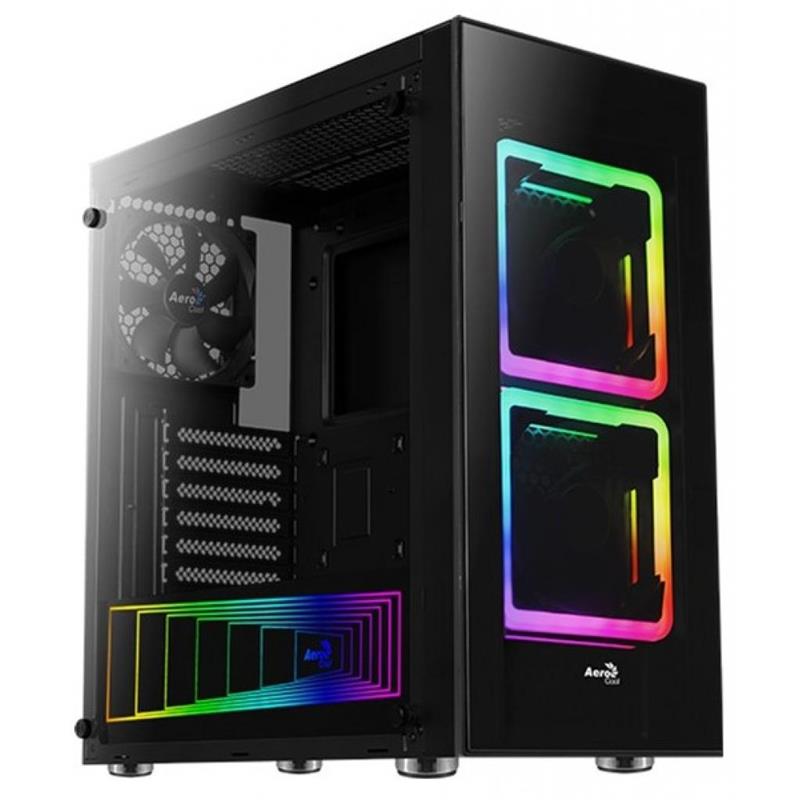 

Корпус AEROCOOL PGS Tor RGB TG Black без БП