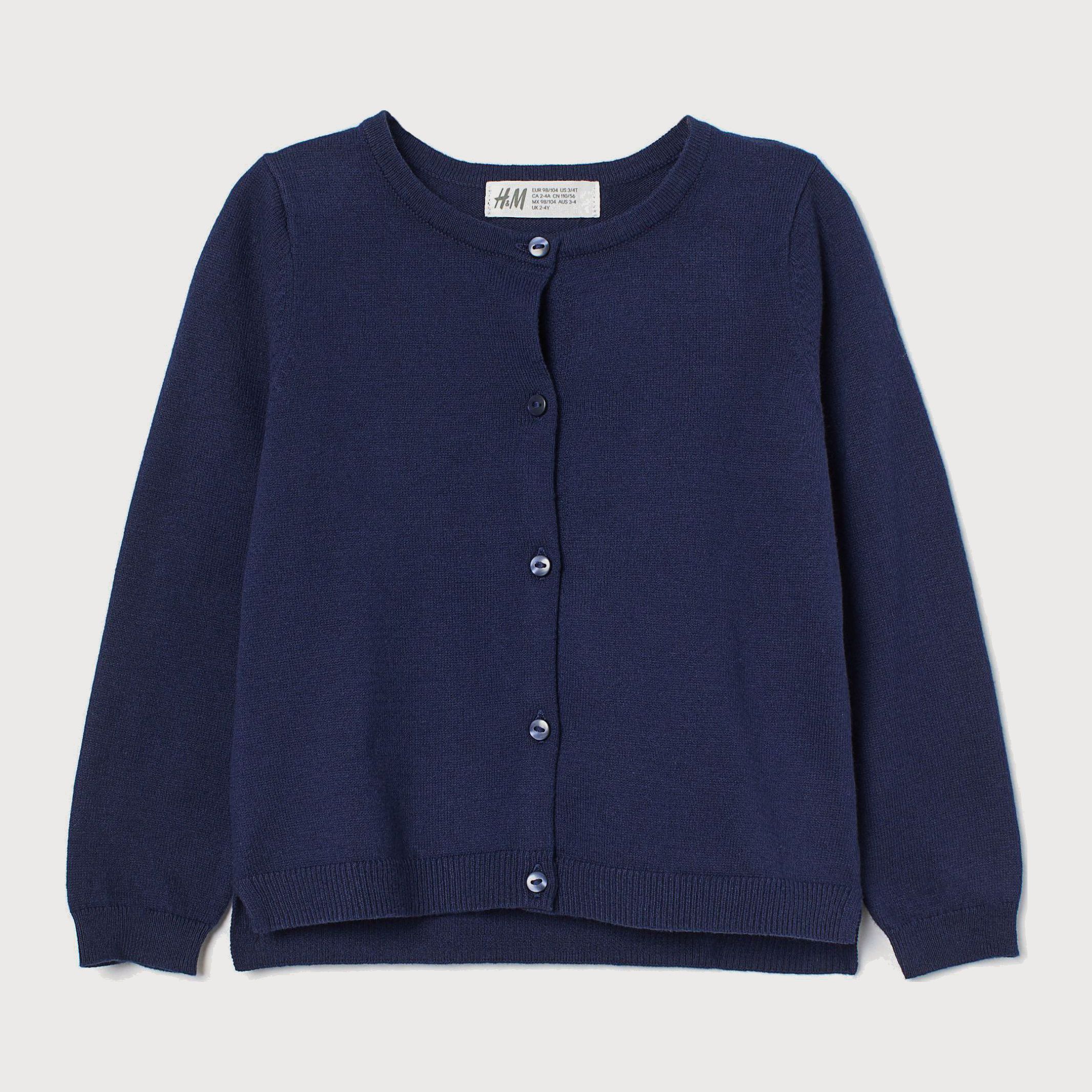 

Кардиган H&M 905254 110-116 см Темно-синий