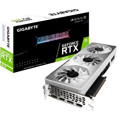 

Видеокарта GIGABYTE GeForce RTX3070 8Gb VISION OC (GV-N3070VISION OC-8GD)