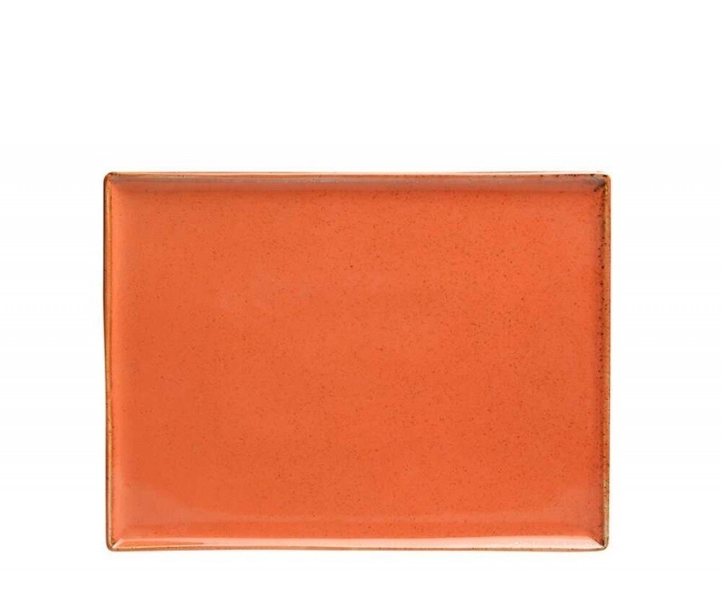 

Тарелка прямоугольная 270х210 мм Porland Seasons Orange