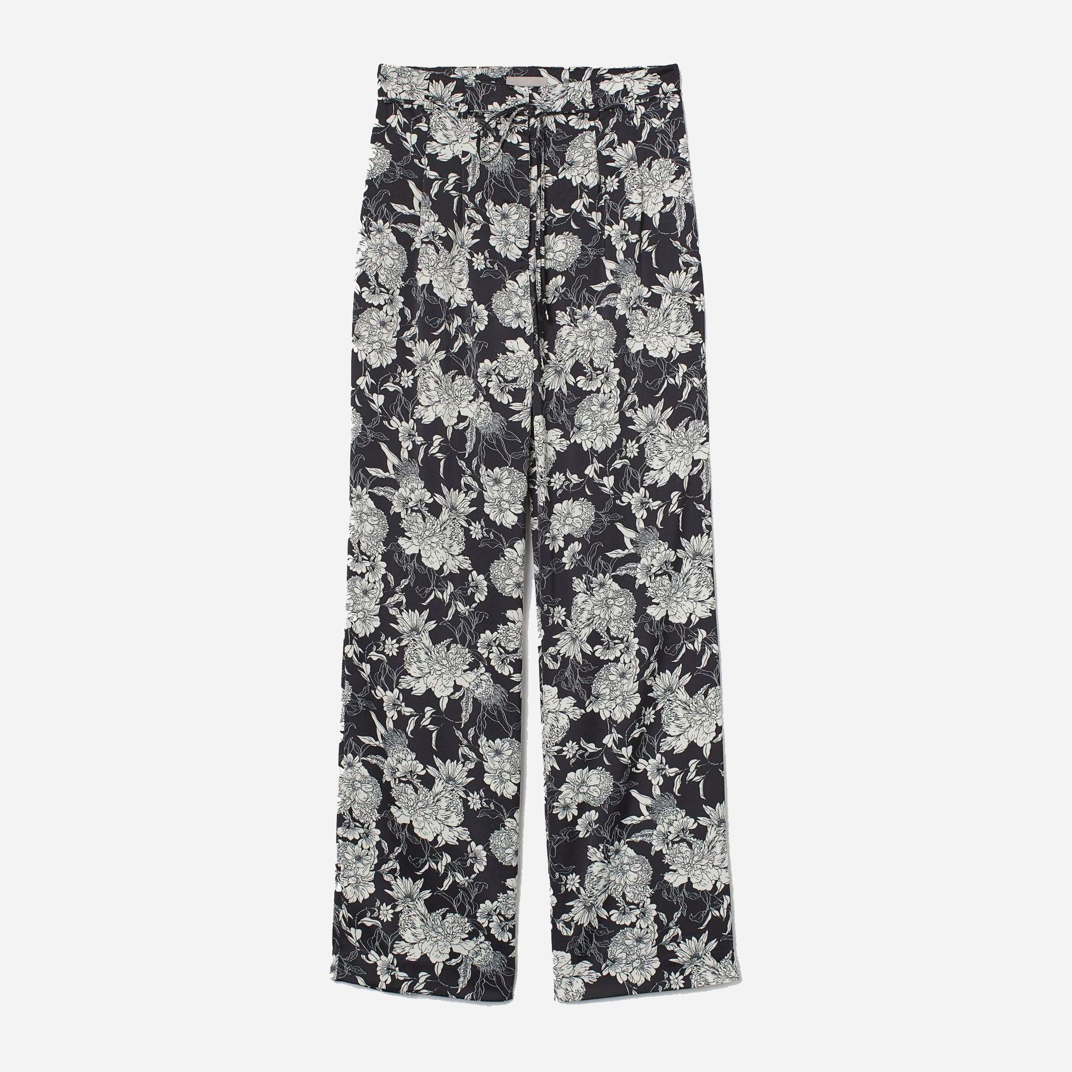 

Брюки H&M 8208581-ACRV 34 Черные с белым