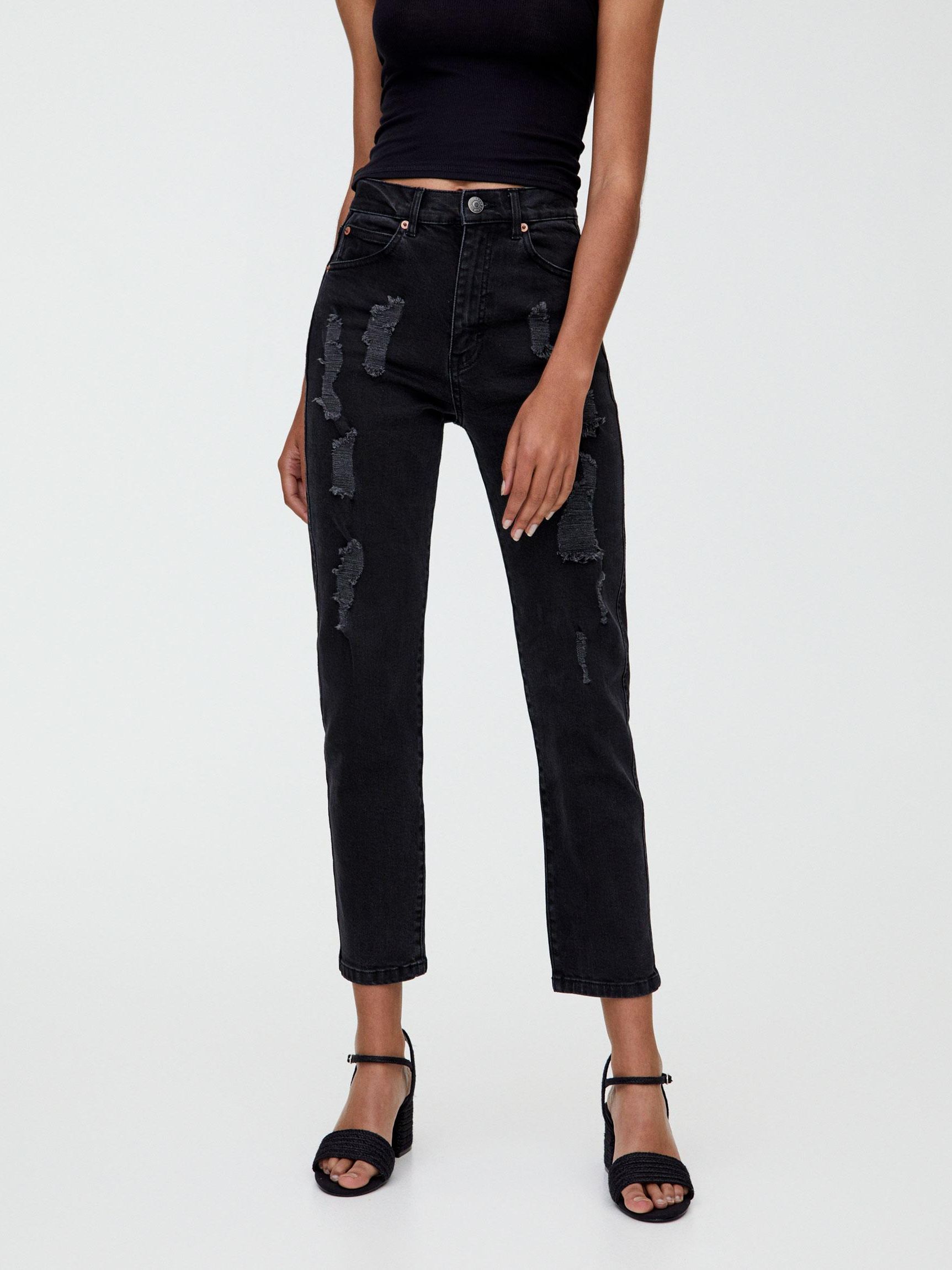 

Джинсы Pull & Bear 9682/302/800-AAAD 38 Черные