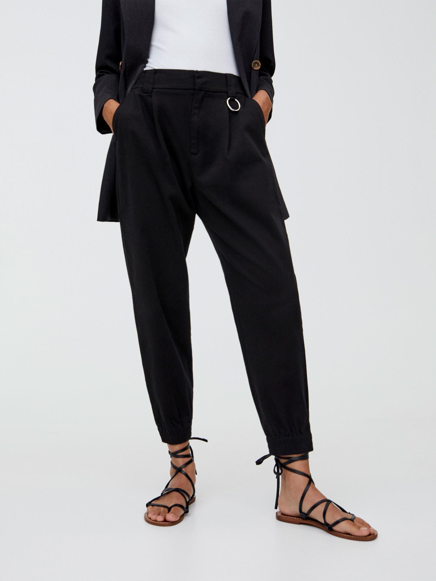 

Джинсы Pull & Bear 9671/310/800-AAAD XL Черные