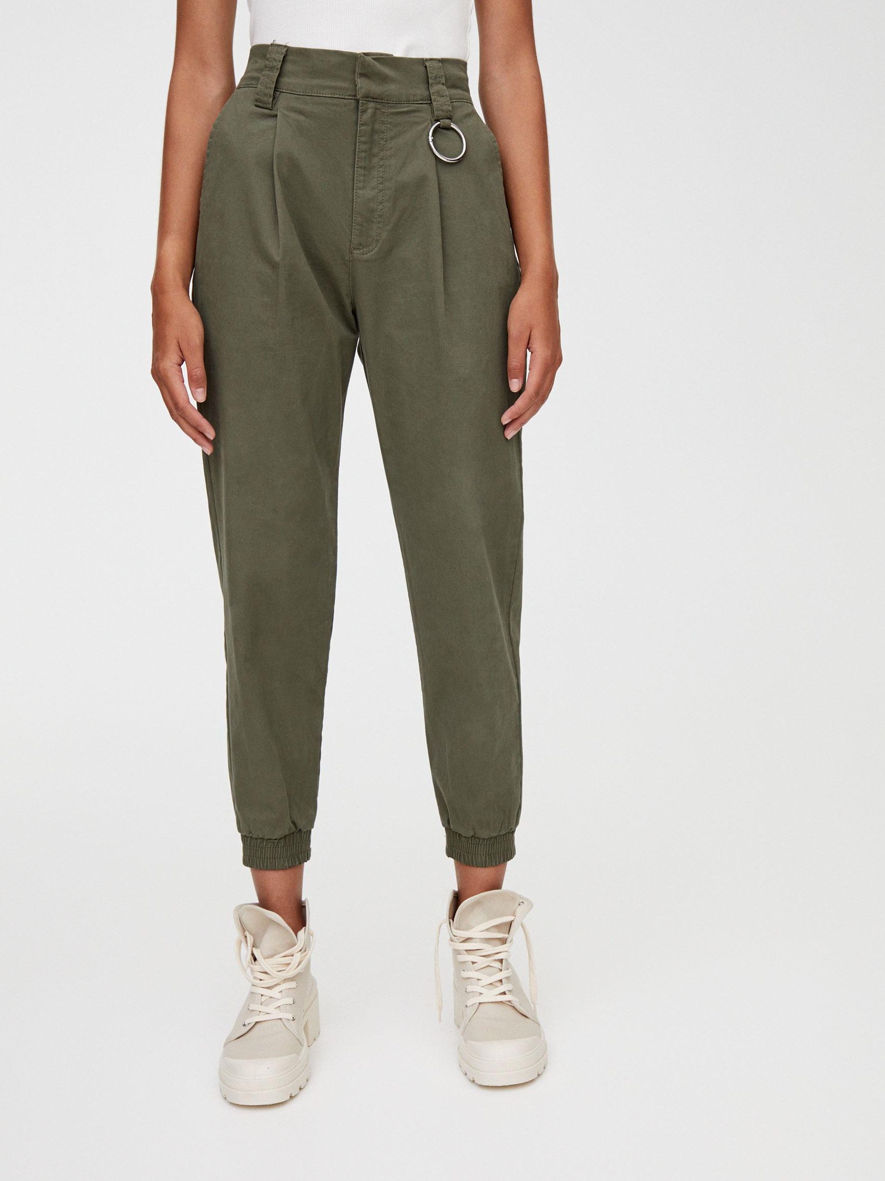 

Джинсы Pull & Bear 9670/314/505-ACXO S Темно-зеленые