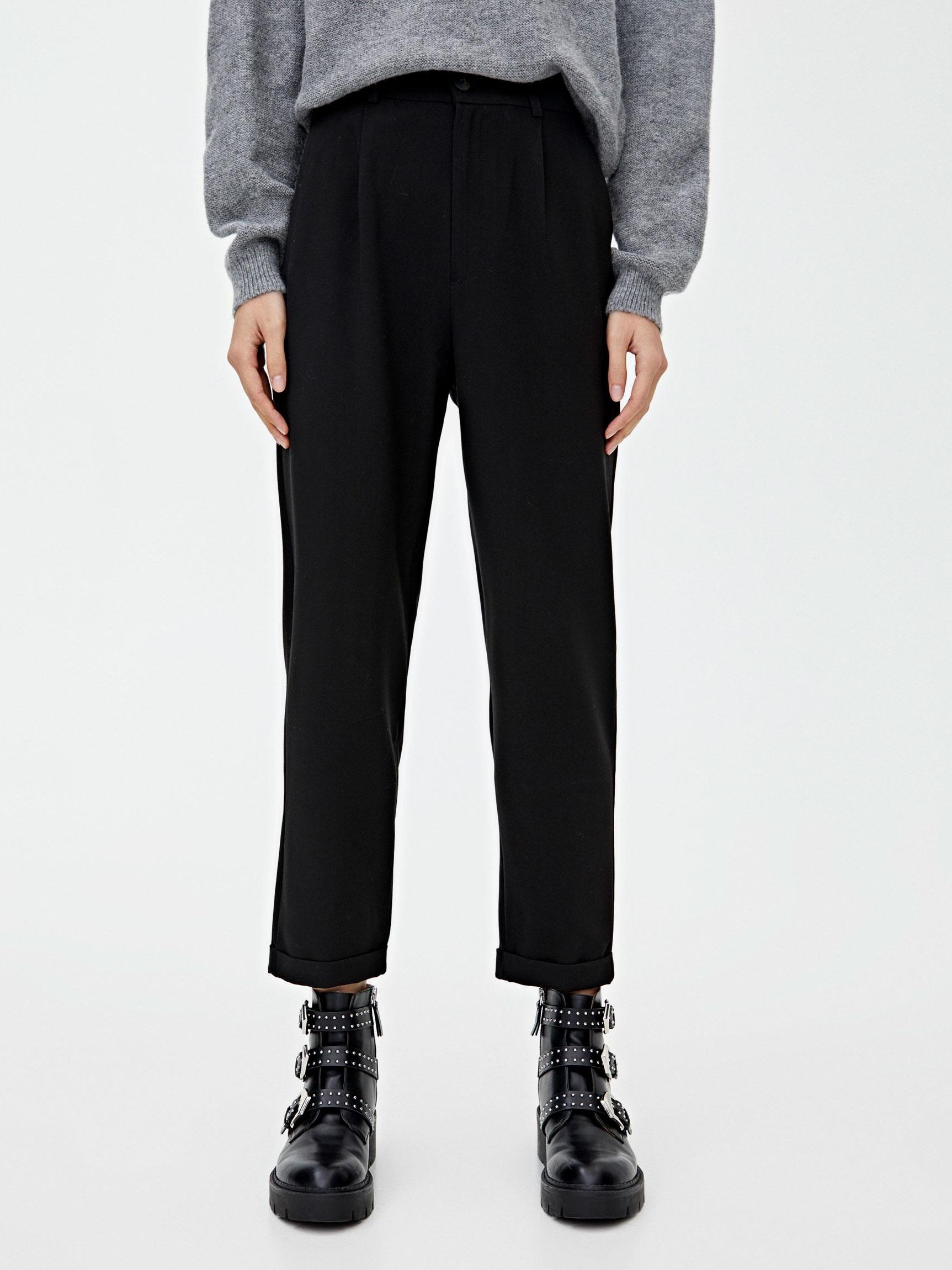 

Брюки Pull & Bear 9671/346/800-AAAD L Черные